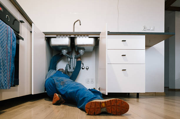 Professional Drain Cleaning technician working in North Haverhill, NH